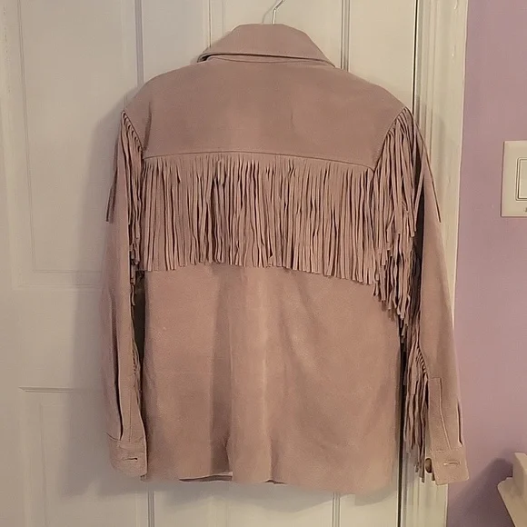 *NEW WITH TAGS* Blank NYC Suede Fringe Jacket - Picture 3 of 8